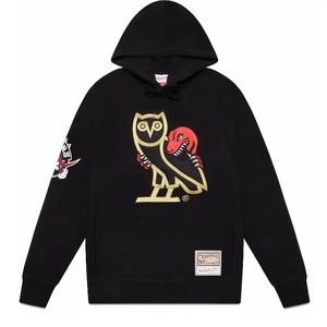 OVO Mitchell and Ness 1996 Raptors OG Owl Hoodie XXL BNWT